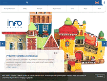 Tablet Screenshot of infokrakow.pl